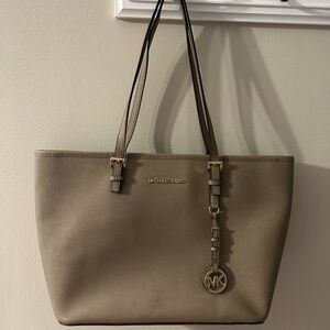Michael Kors Tan Tote Bag